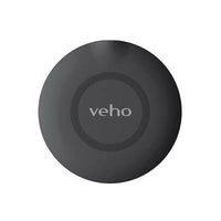 Veho DS-6 Qi 15W Wireless Charging Pad - Grey-Super slim and sleek design with non-slip TP charging base with 1m power cable