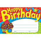 Trend Enterprises Happy Birthday Award, 180 Pack (T-81049)-Recognition award celebrate everyday accomplishments and big moments of success
