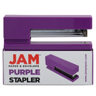 JAM Paper Modern Desk Stapler, Purple-5
