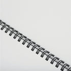 Fellowes Wire Binding Black Combs, 1/4", 25 Pack-Available in several diameters and colors