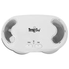 Koolatron – Machine à crème glacée de luxe Double Treat, blanc-Conception compacte, lavable au lave-vaisselle.