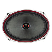 DS18 – Haut-parleur d'automobile coaxial de série EXL, 3 ohms, 2 voies, 6 x 9 po avec cône en fibre de verre, paire, 560 watts-Cône en fibre de verre noir avec bord en caoutchouc pour un son et une durabilité supérieurs