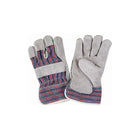 Zenith Safety Fitters Gloves, X-Large, Split Cowhide Palm, Cotton Inner Lining - 36 Pack-Cuff Material: Starched