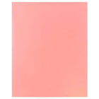 JAM Paper Glossy Two Pocket Presentation Folders, Baby Pink, 100 Pack (31225348D)-Finish: Glossy