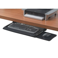 Fellowes Office Suites Deluxe Keyboard Drawer, (8031201)-Features 3 height adjustments to suit preferred work position