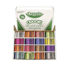 Crayola Regular Crayons Classpack - Assorted - 16 Colours - 800 Pack-Crayola’s brand of crayons delivers easier colouring and truer colours for hours of creative colouring fun