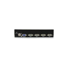 StarTech 4 Port 1U Rackmount USB KVM Switch with OSD-Absolutely no software or drivers required providing a completely OS independent KVM solution