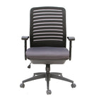 TygerClaw High Back Fabric Office Chair (TYFC2318)-Built in lumbar support to maintain proper sitting posture