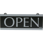 Headline Sign Century Series "Open/Closed" Sign, 5" x 13"-Contemporary styling and durable plastic construction