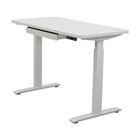 Motionwise 24" x 48" Electric Height Adjustable Desk with Anti-Bacterial Desk Top - Snow White-Desk can be assembled in as little as 10 minutes