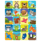 Eureka Theme Sticker Woodland Creatures, 1440 Pack (EU-655069)-Design: Woodland Creatures