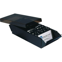 Westcott Business Card File-Holds 600 business cards