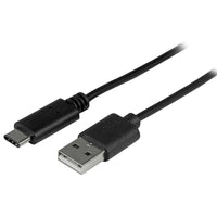 StarTech USB-C to USB-A Cable, M/M, 1m (3ft), USB 2.0-Simple connections through a reversible USB Type-C connector, which plugs into your device with either side facing up