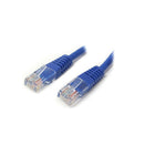 StarTech Category 5E Molded Utp Patch Cable, 7 ft., Blue-Molded