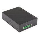 StarTech Industrial 8 Port Gigabit PoE Switch-TECH SPECS: 8 port GbE PoE switch, 8 PoE ports, IEEE 802.3af / IEEE 802.3at, 10/100/1000 Mbps, Unmanaged, Error Alarm Relay, Redundant Power Input, Terminal Block Power, 200W power budget