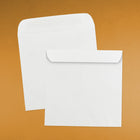 JAM Paper 11.5 x 11. 5 Square Envelopes, White, 25 Pack (3992321)-Opening: Square