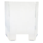 Eddie's Plexiglass Acrylic Protective Shield - 24"W x 36"H x 12"D - Clear-Countertop Cashier Protective Barrier (Sneeze Guard / Plexiglass Shield)