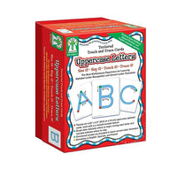 Key Education Publishing Touch And Trace Card, Uppercase Letters, Grade 1 - 3 (KE-846011)-Ages 5 - 9 and grades 1st - 3rd