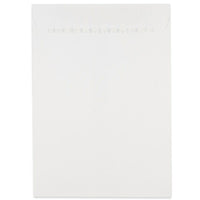 JAM Paper – Enveloppes de catalogue à ouverture en extrémité, 7 1/2 po x 10 1/2 po, fermeture peler et coller, blanc, paq./100-Blanc