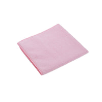 Vileda - Chiffon en microfibre tricotée durable MicroTuff Base - Rouge-Peut satisfaire aux normes élevées du nettoyage professionnel