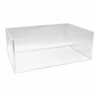 Eddie's Large Acrylic Counter Tray - 4-1/2"H x 12"W x 8"D - Clear - 2 Pack-Counter Tray