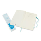 Moleskine Classic Ruled Soft Cover Notebook, Blue Reef, 7.5" x 9.75"-Reef Blue soft cover