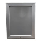 Eddie's Lockable Snap Frame Poster Holder - 8.5" x 11" - Silver Aluminum - 5 Pack (120660-5)-Aluminum - Silver