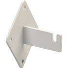 Wamaco Notched Wall Mount Bracket for Gridwall - White - 16 Pack-Hardware for mounting gridwall to wall