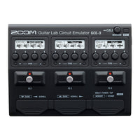Zoom GCE-3 - Guitar Lab Circuit Emulator-Instantly access dozens of high-quality effects, including distortion, overdrive, EQ, compression, delay, reverb, flanger, phaser and chorus