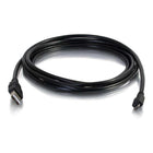 C2G 27365 6.6' USB A/Micro B Male to Male Cable-USB 2.0 Hi-Speed interface to offer maximum transfer speed of 482 Mbps