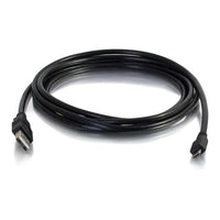 C2G 27365 6.6' USB A/Micro B Male to Male Cable-USB 2.0 Hi-Speed interface to offer maximum transfer speed of 482 Mbps