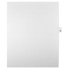 Mark Maker Legal Tabs - Letter Size - White - 1/25th cut - 25 tabs per package - 5 packages Pack - Number 36-White Single Tabs