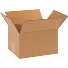 Staples Corrugated Shipping Box - 10" L x 8" W x 6" H - Kraft - 25 Pack-Brown/Kraft