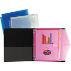 Staples 3 Ring Expand File - 5-Tab-Assorted colours (colour choice not available)