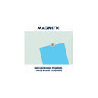 Quartet InvisaMount Magnetic Glass Dry-Erase Board - 50" x 28- White-16:9 aspect ratio