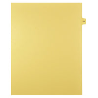 Mark Maker Legal Tabs - Letter Size - Buff - 1/15th cut - 25 tabs per package - 5 packages Pack - Number 153-Buff SingleTabs