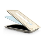 TUFF8 Tempered Glass with Auto Installer For iPhone 15 Plus-Created with a special glass that enables a seamless touch experience