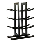 Oceanstar WR1132 Bamboo Wine Rack, 12-Bottle, Dark Espresso-Minimal assembly required