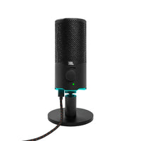 JBL Quantum Stream - Dual Pattern Premium USB Microphone for Streaming, Recording and Gaming - Black-Dual pattern premium USB microphone for streaming, recording and gaming