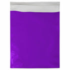 JAM Paper Foil Envelopes with Self Adhesive Closure, 10 x 13, Open End, Purple, 100 Pack (01323295B)-Opening: open end