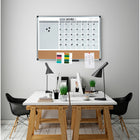 MasterVision 3-in-1 Dry-Erase Calendar Planner Board - Silver Frame - 18" H x 24" W-7