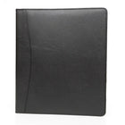 Ashlin LORENZ Executive 1.5" 3-Ring Binder, Black , (P7207B-08-01)-Executive 3-ring binder with horizontal pocket on left hand side.