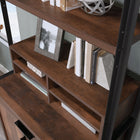 Sauder Briarbrook 2-Shelf Library Hutch - Barrel Oak-Weight: 45.6 lb
