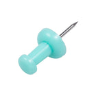 JAM Paper Push Pins, Teal, 100 Pack (22432067)-4