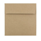 JAM Paper 5.5 x 5.5 Square Envelopes, Brown Kraft Paper Bag Recycled, 1000 Pack (46317108B)-Brown
