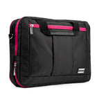 Vangoddy 12" Laptop Backpack/ Messenger Bag - Pink-Approximate external dimensions 12.5" x 10.5" x 3.5"