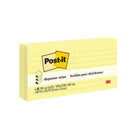 Post-it Pop-Up Notes - 3" x 3" - Canary Yellow - Lined - 600 Sheets - 6 Pack-Handy lined notes in a pop-up dispenser for quick and easy use