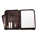Ashlin AUGUSTIN Executive Zippered Organizer Portfolio-Tablet Case, Brown (P8339-18-02)-Inside zippered full width pocket, along with a gusseted file pocket