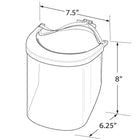 Azar Displays Premium Face Shield With 180-Degree Protection - 4 Pack-Pack of 4
