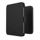 Speck Balance Folio for  iPad Mini (2021) - Black/Black-Compatible with Apple Pencil (2nd Generation)